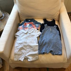Baby boys romper lot